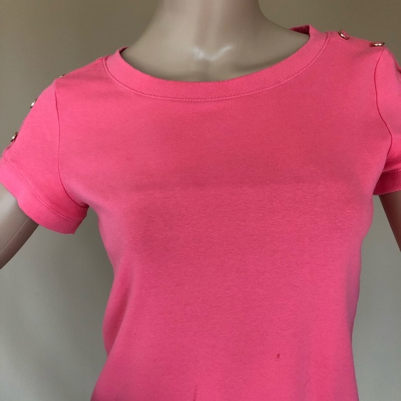 Talbots salmon colored t-shirt - Picture 1 of 3